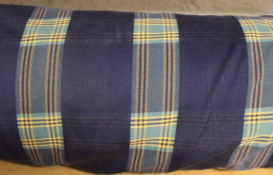 Large roll of tartan material 144cm wide