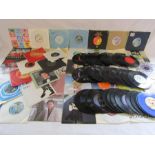 Collection of 7" vinyl records includes - Bay City Rollers, Queen, New Kids on the Block etc