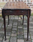 Georgian mahogany Pembroke table