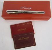 S.T. Dupont fountain pen with 18k nib