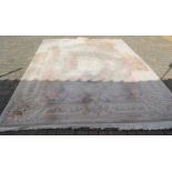 Large Chinese wool carpet 366cm by 274cm