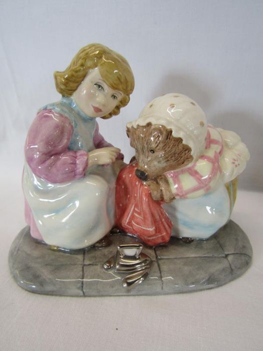 2 Beswick Beatrix Potter tableaus - Ginger & Pickles 1923 / 2750 & Mrs Tiggy-winkle & Lucie 389 / - Image 3 of 12