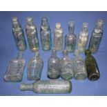 Selection of vintage mainly Lincolnshire bottles including Boston, Skegness, Burgh Le Marsh &