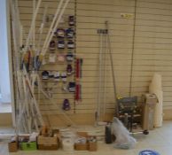 *Quantity of stock Swish curtain rails, hooks and other curtain accessories