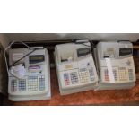 *3 x Sharp XE-A301 electric cash tills