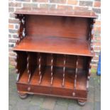 William IV / early Victorian Canterbury / buffet in mahogany
