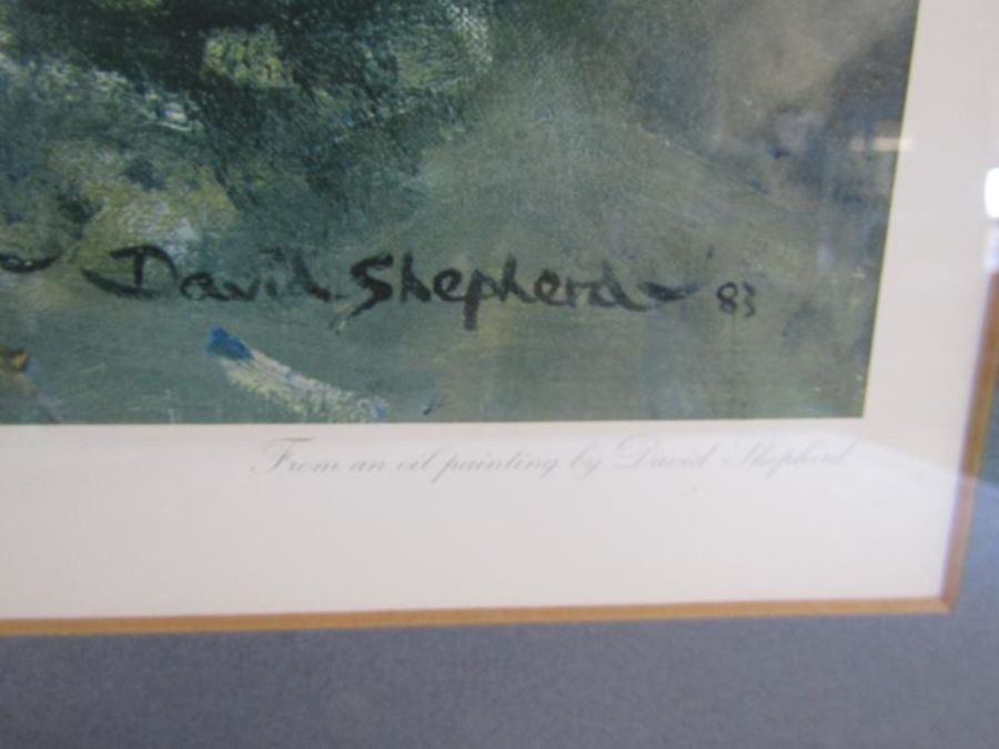 David Shepherd limited edition 137/850 and pencil signed print '16 Princes Gate 5th May 1980' - Image 3 of 9