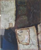 Roy Ray '83 mixed media 'July 25 : Gwel' - approx. 27.5cm x 32.5cm