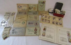 Collectors tea and cigarette cards - loose and books