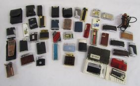 Large collection of cigarette lighters