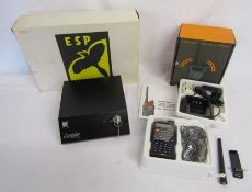 Boxed ESP Caretaker with key and UV-5R+ portable two-way radio