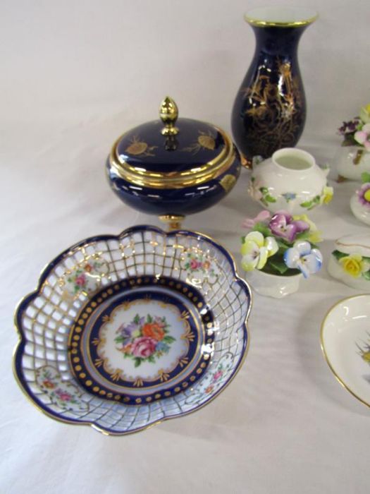 Selection of ceramics to include Coalport, Royal Doulton, Royal Worcester, Wedgwood, KPM, Sandland - Image 2 of 4