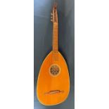 19th century lute by Rosetti