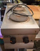 Lincat commercial catering 2 ring electric hob and a bottle gas hob with switch over