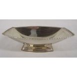 Silver footed dish retailed by Harrods, Birmingham 1937 - approx. 4.5ozt