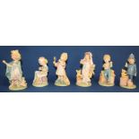 Set of 6 figurines "The Let's Pretend Collection"  Hamilton Gallery Scotland