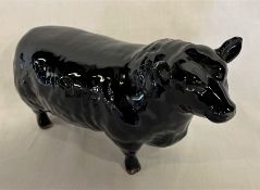 Beswick black Aberdeen Angus bull