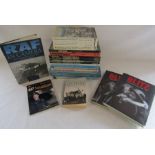 Collection of RAF and war books including 'BLITZ', Sir Arthur T Harris - Despatch on war operations