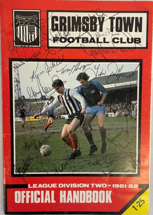 Collection of approximately 75 Grimsby Town Football club programs, including 1981-82 official - Image 2 of 2