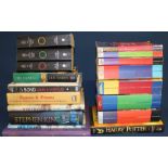 Set of Harry Potter novels (various dates - see photos), J R R Tolkien Lord of the Rings Trilogy,