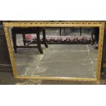 Gilt framed wall mirror 97cm by 68cm