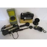 Collection of microphones - includes 4017 type, Sony F-27S, Sony ECM-19B, Acousticon etc