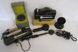 Collection of microphones - includes 4017 type, Sony F-27S, Sony ECM-19B, Acousticon etc