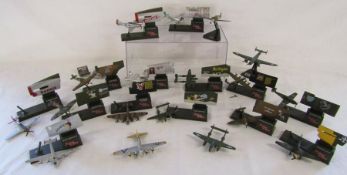 Collection of unboxed Nose Art planes and possibly others