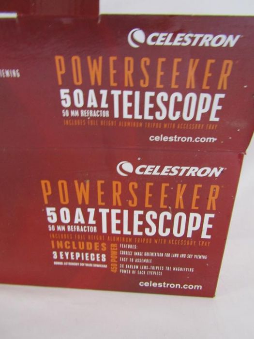 Celestron 50AZ telescope - as new - Image 2 of 2