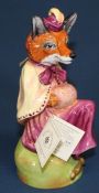 Royale Stratford limited edition Grandmother Fox figurine 304 / 2500 with box