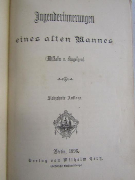 4 German books - Lebenserinnerungen von Werner Von Siemens printed by Berlag Von Julius Springer - Image 15 of 16