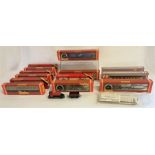 Selection of Hornby 00 gauge scale models, including LNER Class A4 Seagull, LNER Class B17 '