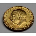 George V gold full sovereign 1925