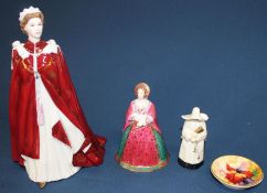 Royal Worcester "In Celebration of the Queen's 80th Birthday 2006 figurine, The Connoisseur