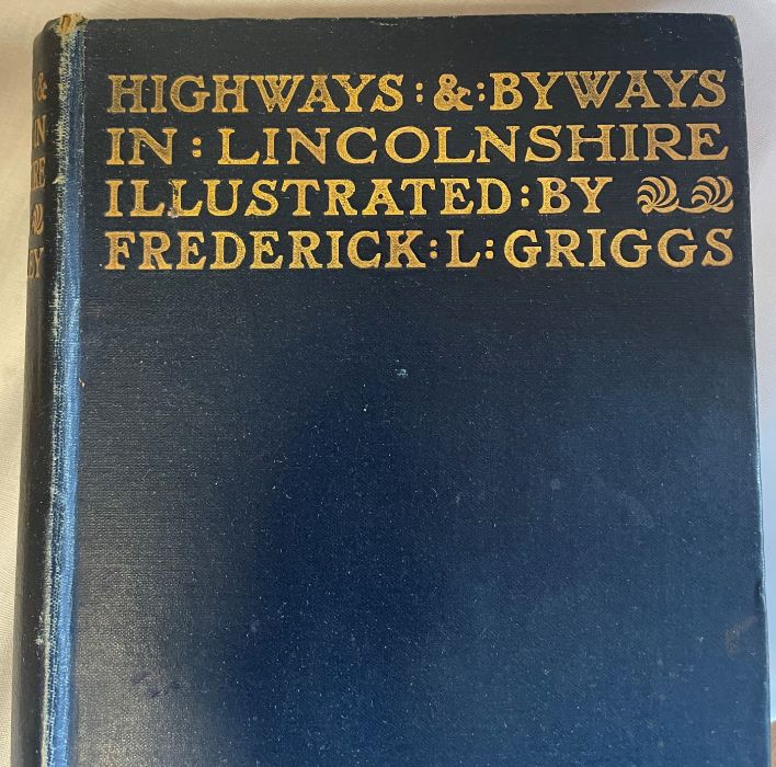 Selection of books, including Highways & Byways In Lincolnshire - Image 2 of 2