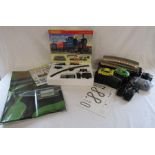 Hornby Devon Flyer 00 gauge train set and Beetle Cup Scalextric set (unboxed)