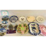 2 boxes of plates including collectors plates Royal Doulton collectors plates