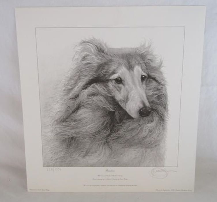Gary Hodges limited edition print 338/550 'Bracken' with love and thanks to Barbara Currey, pencil - Image 2 of 5