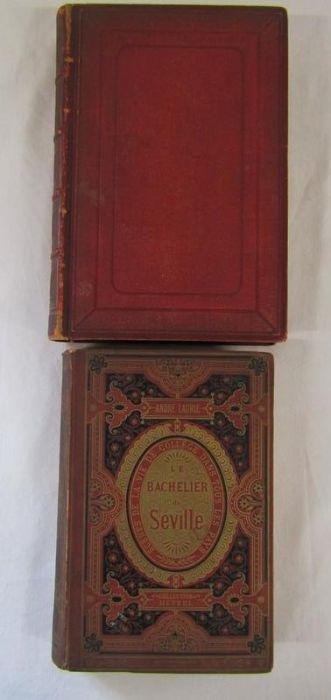 2 French books - Andre Laurie 'Le Bachelier Seville' Scenes de la vie de College dans tou les pays - Image 3 of 10