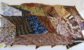 Collection of ladies scarves includes one from Liberty of London