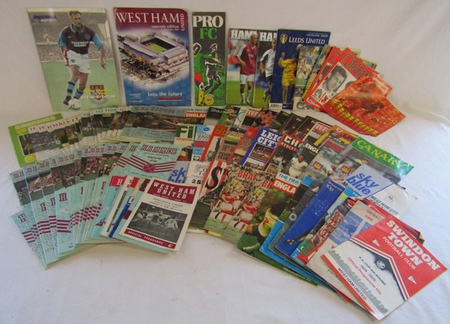 West Ham football programmes also includes some other programmes