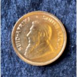 1981 half Krugerrand gold coin