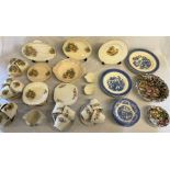Large collection of ceramics some damaged, including Myott, Son & Co, Royal Alma, Alfred Meakin