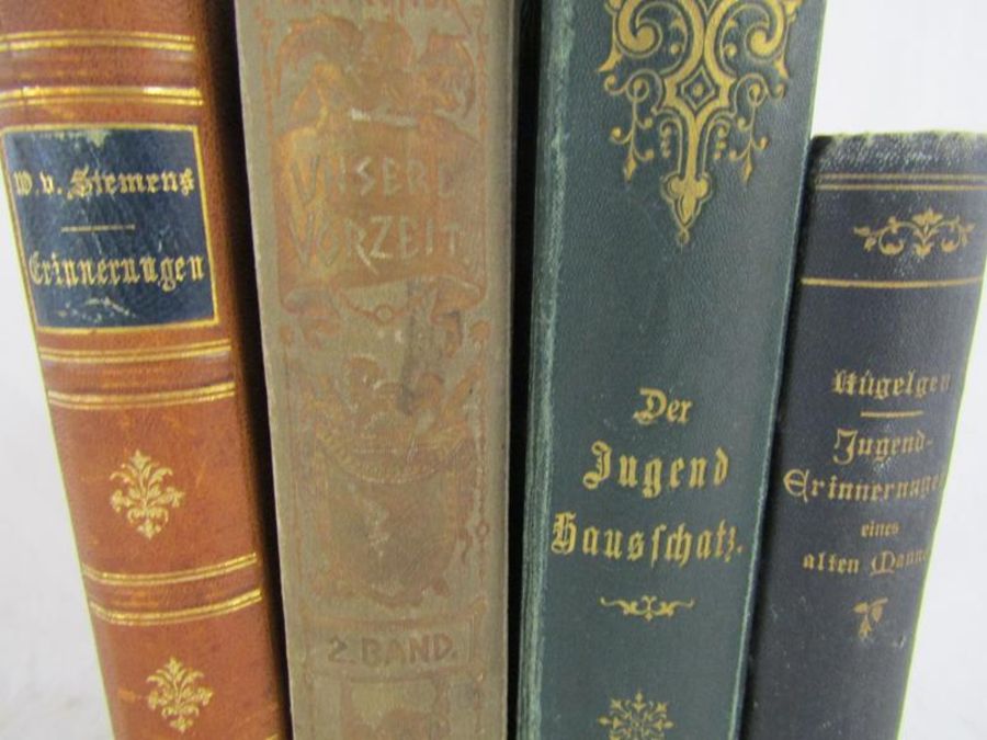 4 German books - Lebenserinnerungen von Werner Von Siemens printed by Berlag Von Julius Springer - Image 2 of 16