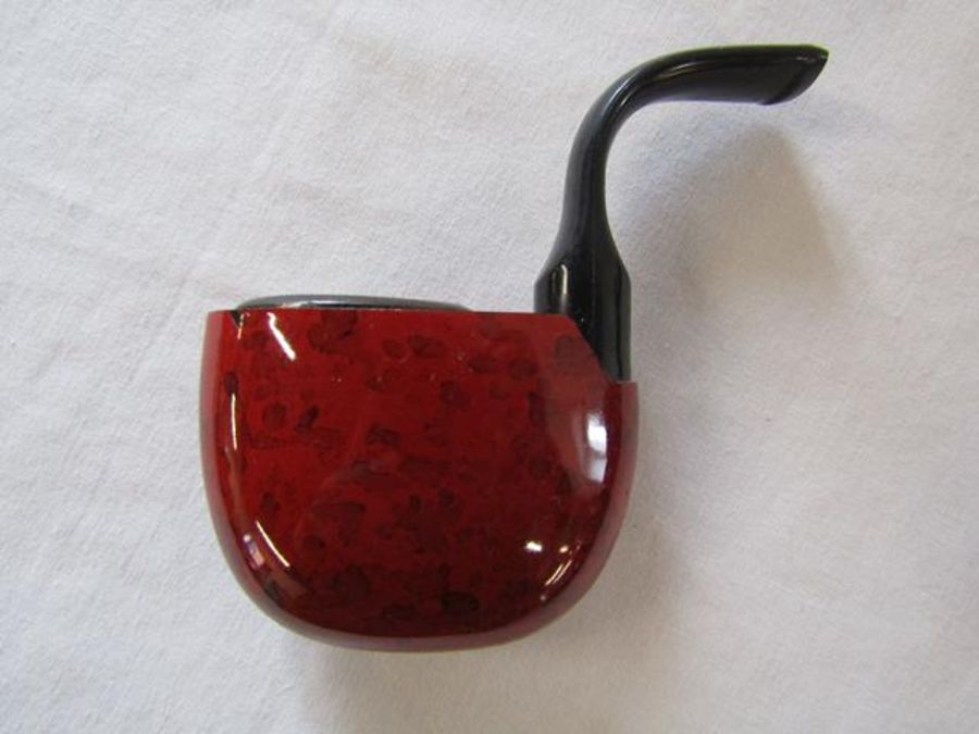 Collection of smokers pipes includes Zenith, Dunhill with silver collar etc - Image 10 of 10