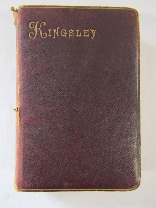 Kingsley 'Poems' published by Macmillan & Co New York inscribed Emily Harris in grateful - Image 3 of 18