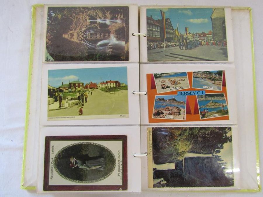 Collection of postcards some written, also Pratts oil map and 2 other maps - Image 10 of 14