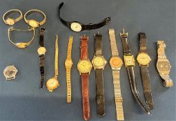 Selection of ladies and gents watches, including Milan, Sekonda, Timex, etc