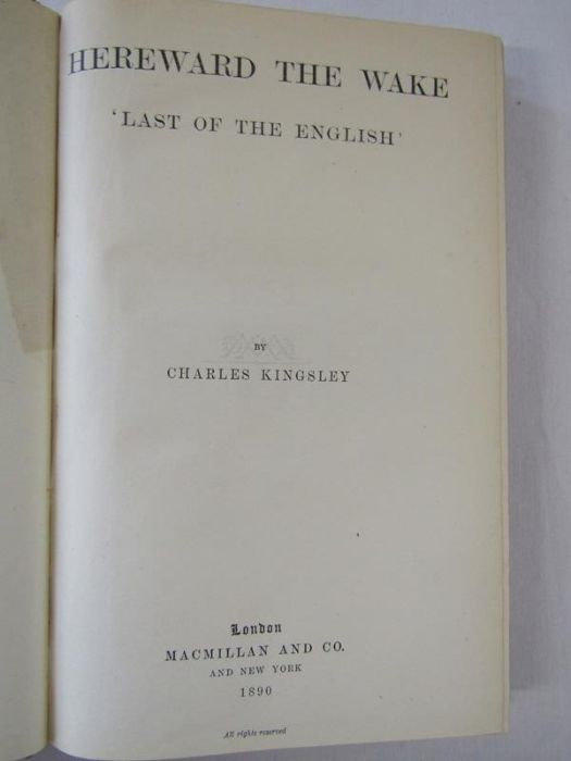 Kingsley 'Poems' published by Macmillan & Co New York inscribed Emily Harris in grateful - Image 16 of 18