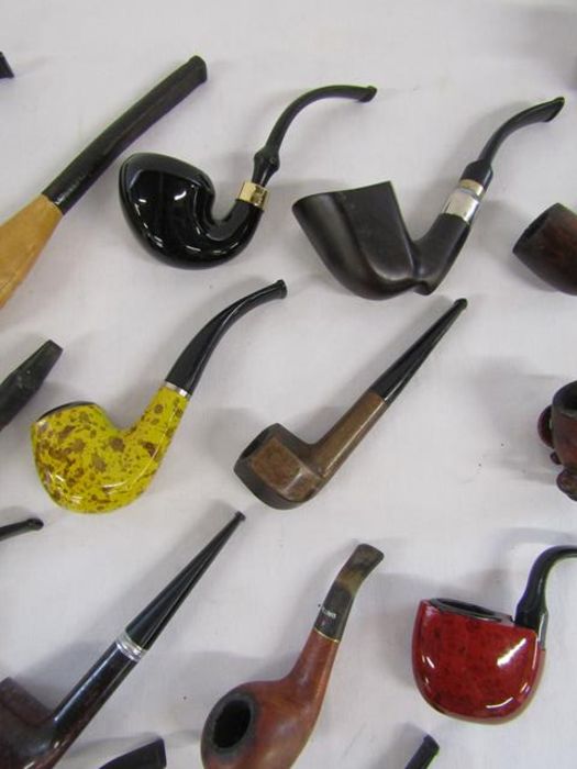 Collection of smokers pipes includes Zenith, Dunhill with silver collar etc - Image 6 of 10